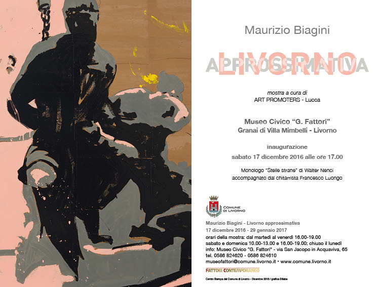 Maurizio Biagini Livorno Approssimativa - Invito